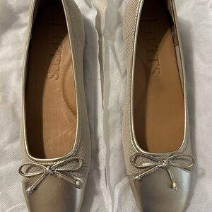 Gold Eric Javits of New York Women's Ballet Flats